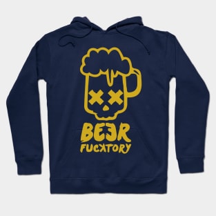 Beer fucktory gold Hoodie